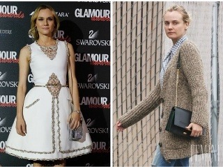 Diane Kruger často chodí