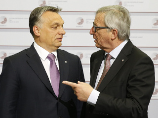 Viktor Orban a Jean-Claude
