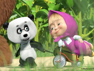 Šou Máša a medveď