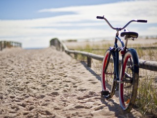 Bicykel pri mori