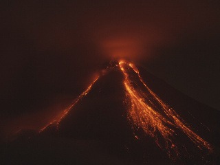 Sopka Colima, známa tiež
