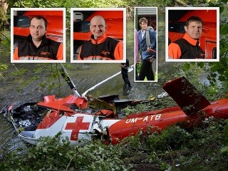 Pád záchranárskeho vrtuľníka v
