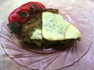 Tekvicový slaný koláč je