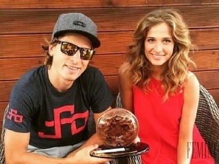 Zamilovaný športovec žiari po