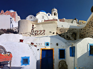 Santorini, Grécko