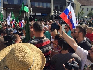 Protest v Trnave