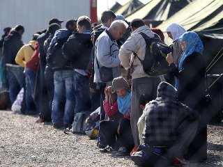 Utečenci v Röszke