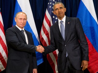 Vladimir Putin a Barack