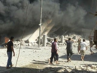 Nálety v provincii Homs