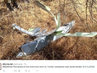 Turecký premiér: Zostrelený dron