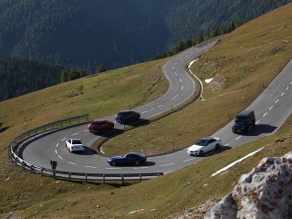 Mercedesom na Katschebrg