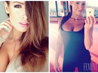 Sexi Slovenka s výstavným