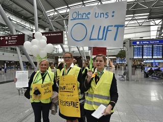 Štrajk nemeckej Lufthansy