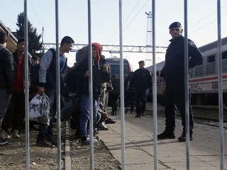 Migranti chytení v Česku