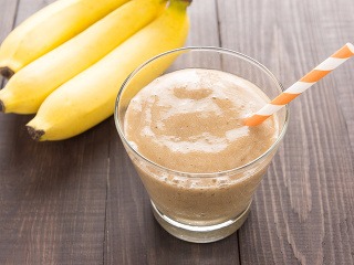 Banány zmiešané s medom