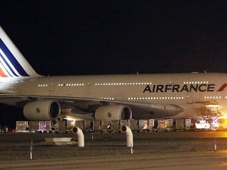 Dve lietadlá Air France