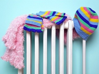 Sušenie bielizne na radiátore