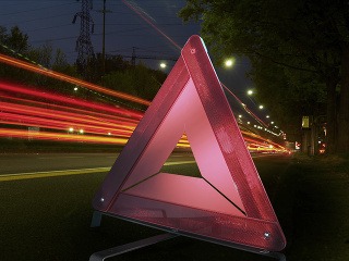 Vodič nestihol zabrzdiť a