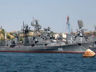 Ruská vojnová loď Smetlivyj