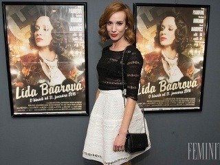 Táňa Pauhofová na premiére