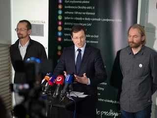 Žlava: Branislav Kočan, Minister Juraj Draxler a Vladimír Crmoman
