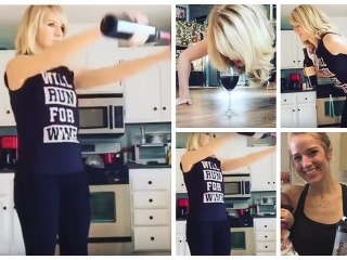 Video tejto blondínky sa