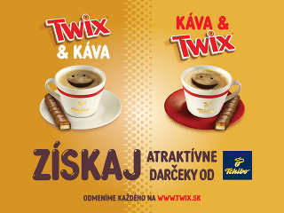 TWIX a Tchibo predstavujú