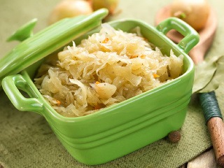 Kvasená kapusta je hlavným