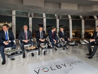 Predvolebná diskusia na RTVS