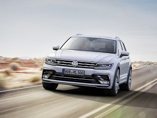 Tiguan je SUV plné