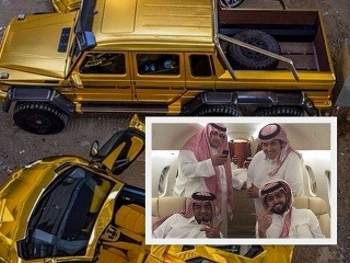Saudský miliardár vedie opulentný