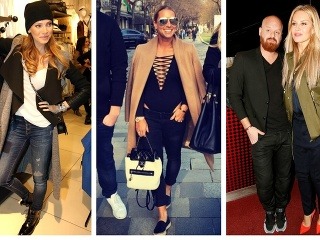 Dominika Cibulková na prechádzke,