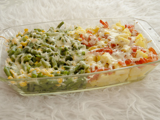 Chutné zapekané fazuľové struky