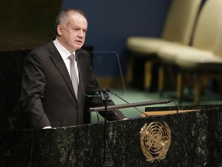 Andrej Kiska v OSN