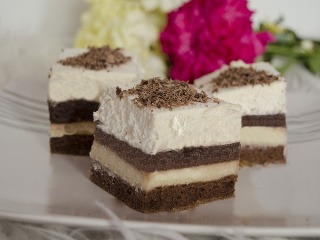 Karamelové kocky sú chutným