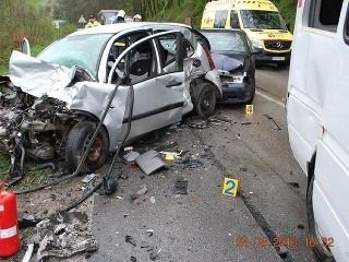 Dopravná nehoda v Snine: