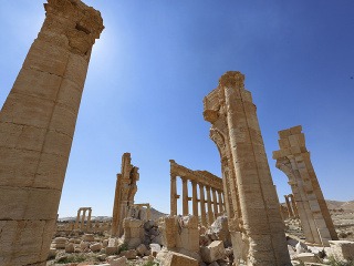 Ožije historické mesto Palmýra