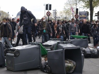 Protest v Paríži