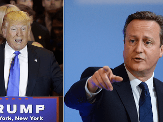 Trumpa zjavne Cameronova kritika