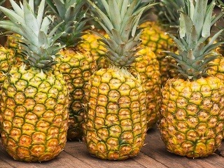 Ananás je sladké exotické