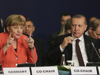 Angela Merkelová a Recep