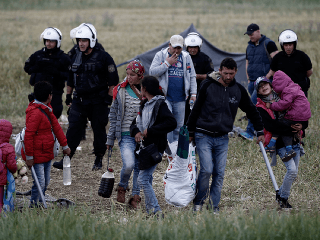 Rozsiahla utečenecká kríza je