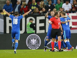 Radosť slovenských futbalistov