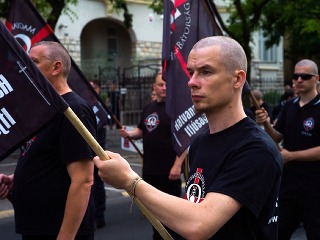 Maďarskí extrémisti protestovali pred