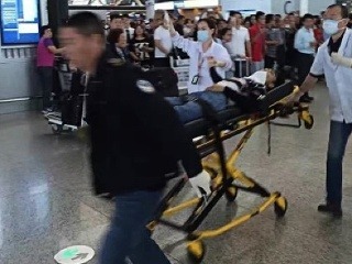 Výbuch na šanghajskom letisku
