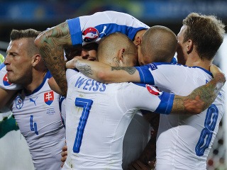 Radosť Slovenska po zápase