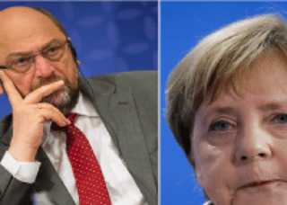 Martin Schulz a Angela