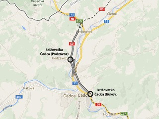 D3 Čadca, Bukov –