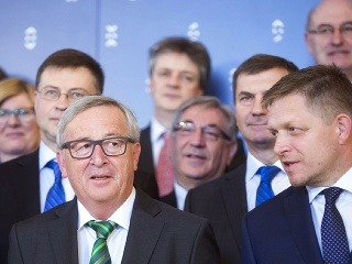 Jean-Claude Juncker a Robert