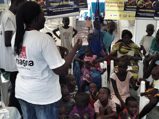 Južný Sudán, MAGNA vakcinačné